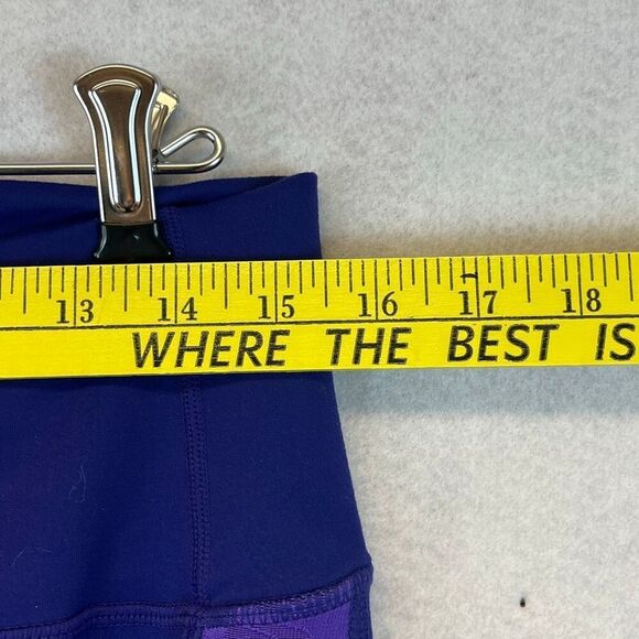 FABLETICS Leggings Womens XL Purple Define Powerhold Side Banner Pull On Stretch - Picture 7 of 13